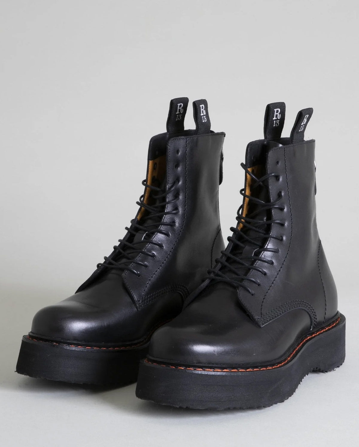 R13 Stack Boot - Black