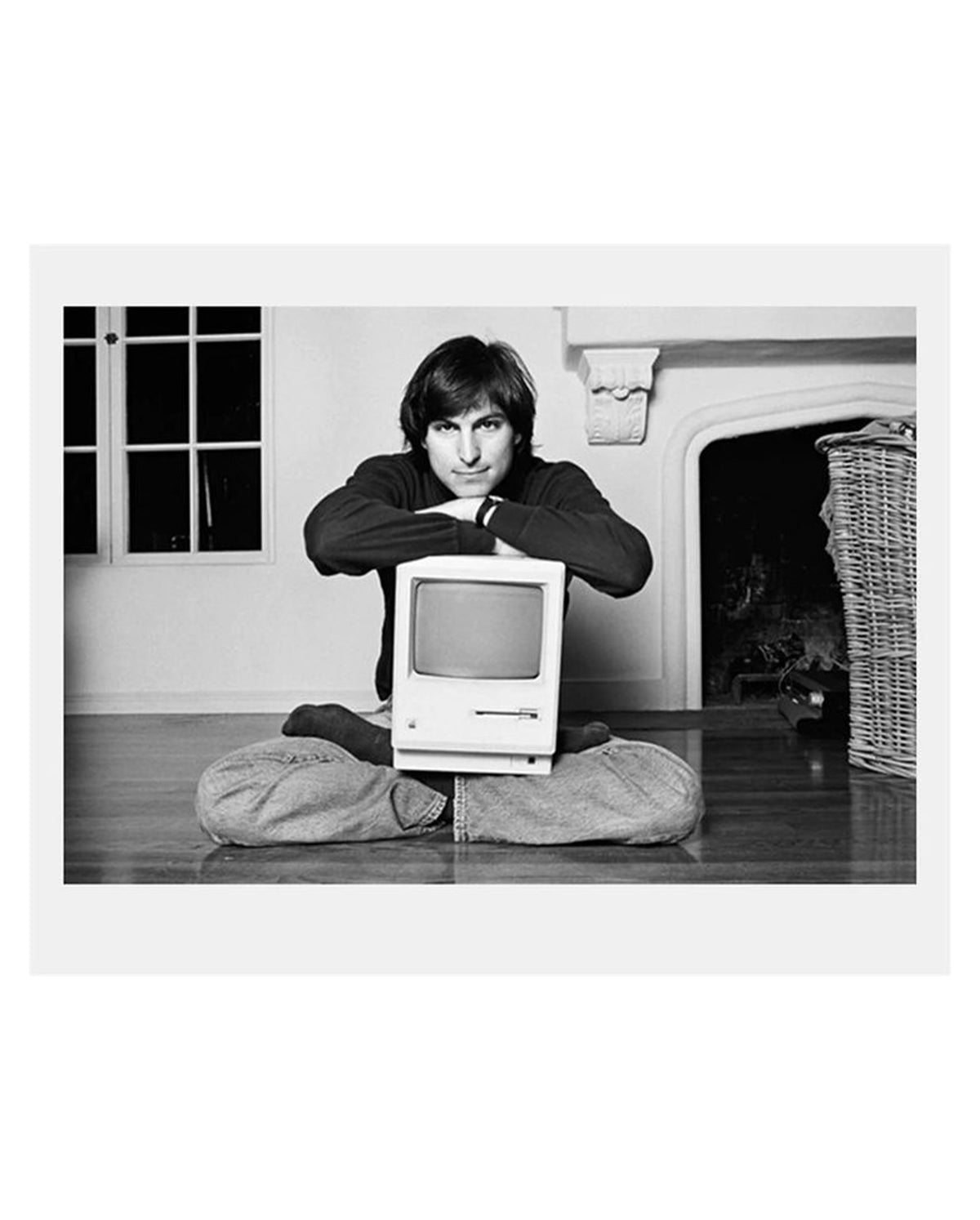 Steve Jobs "Mac On Lap" Print 36/50