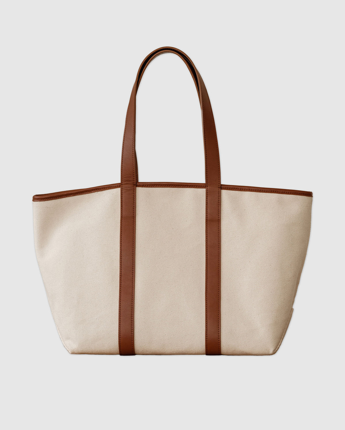 Structured Tote Bag - Tan