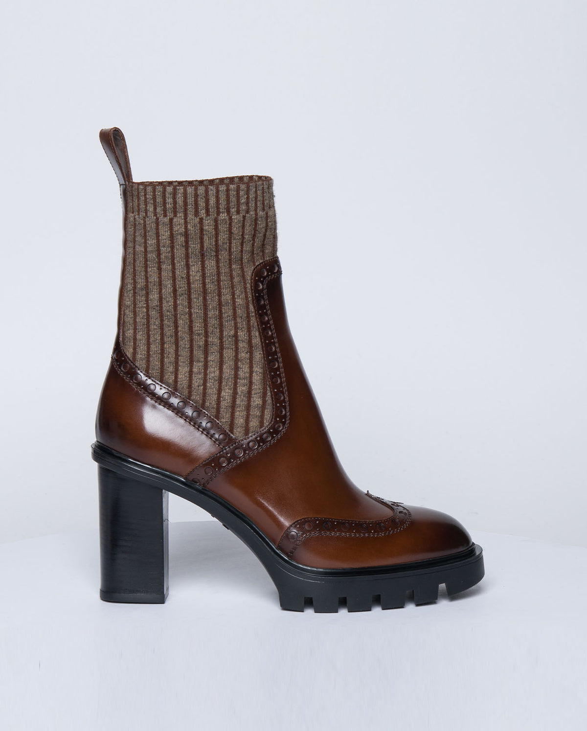 Basic Ankle Boot - Light Brown