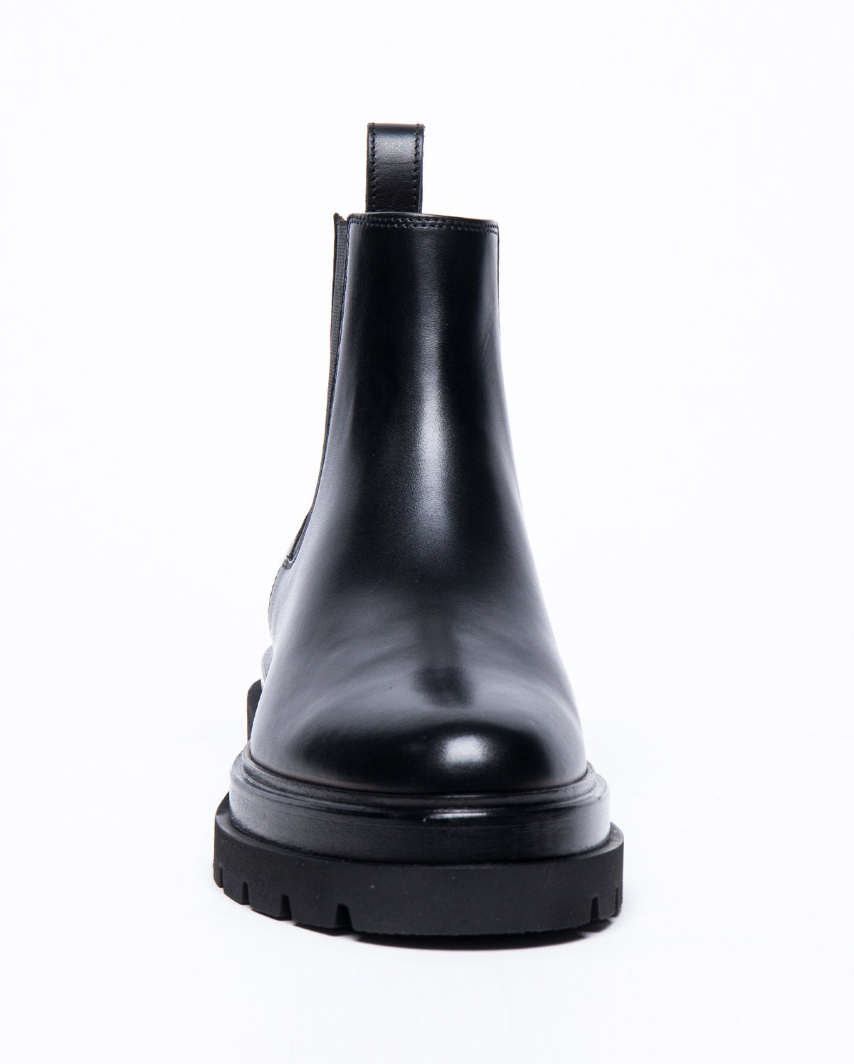 Rubber Ankle Boot - Black
