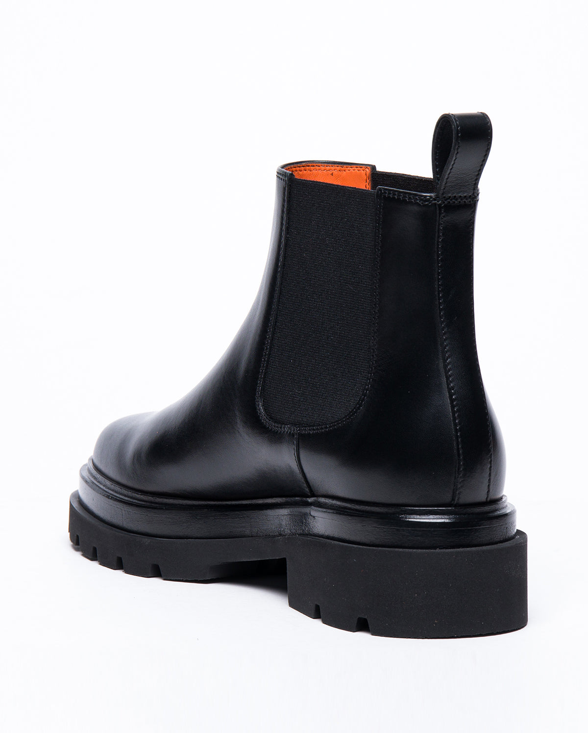 Rubber Ankle Boot - Black