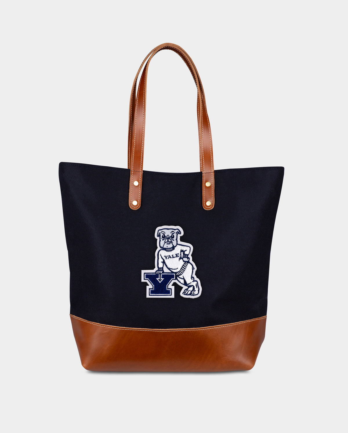 Yale Navy Tote Bag "Y" Logo