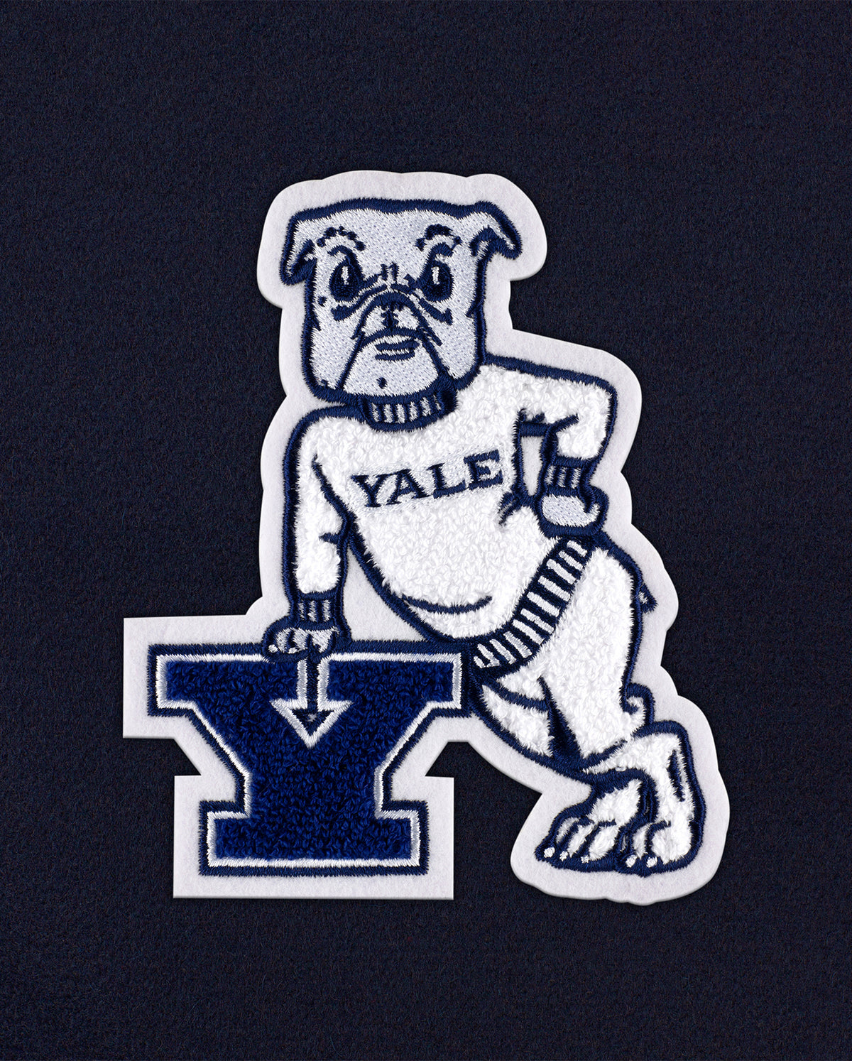 Yale Navy Tote Bag "Y" Logo