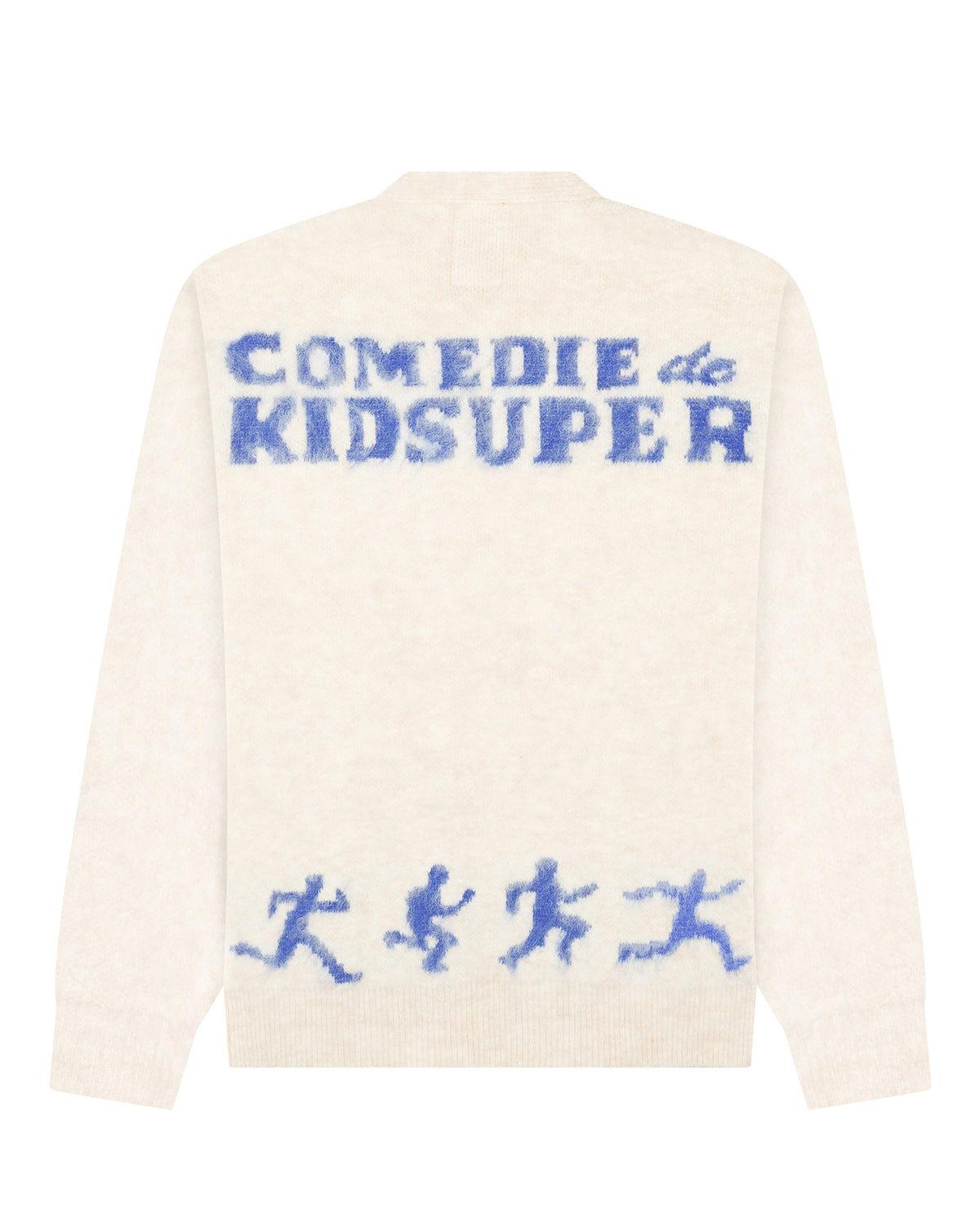 Comedie De KIDSUPER Mohair Cardigan - Cream