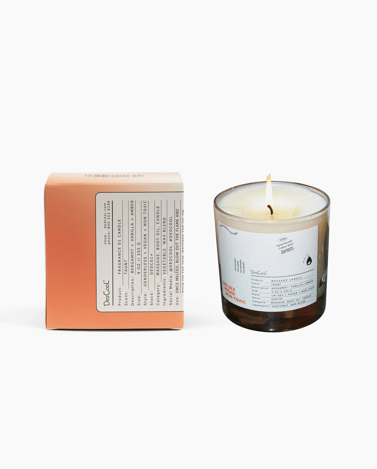 Dedcool Massage Candle 01 "Taunt"
