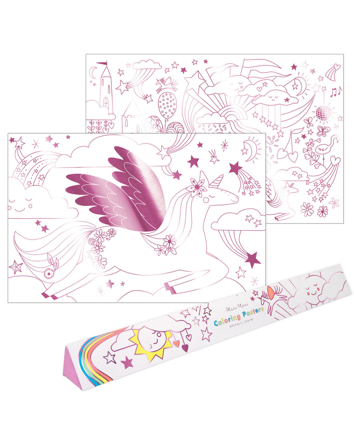 Unicorn Coloring Posters