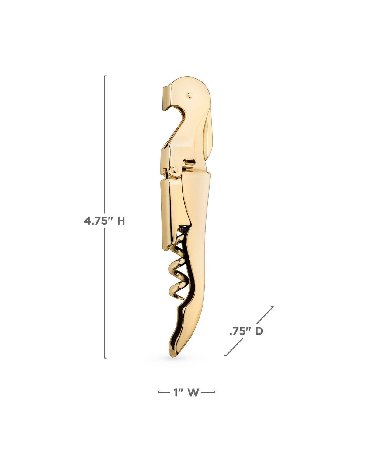 Gold Signature Double Hinged Corkscrew