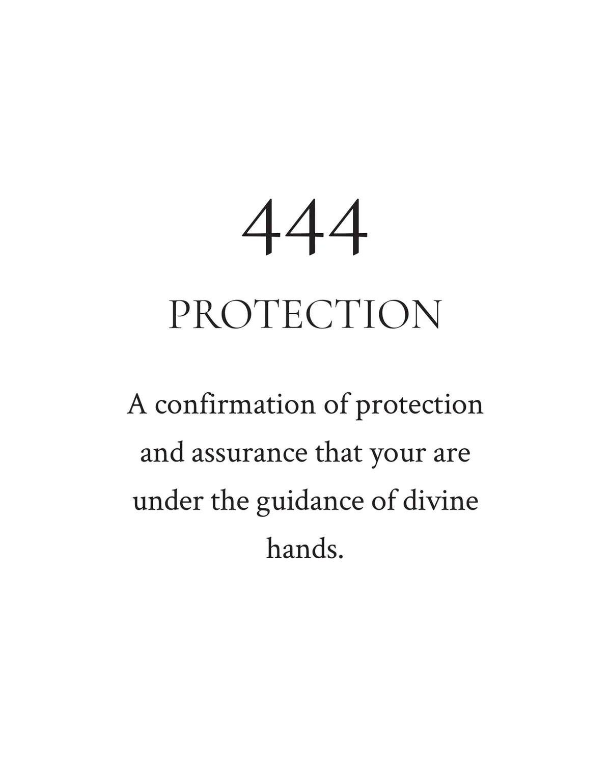 444 / Protection / Gardenia & Vetiver