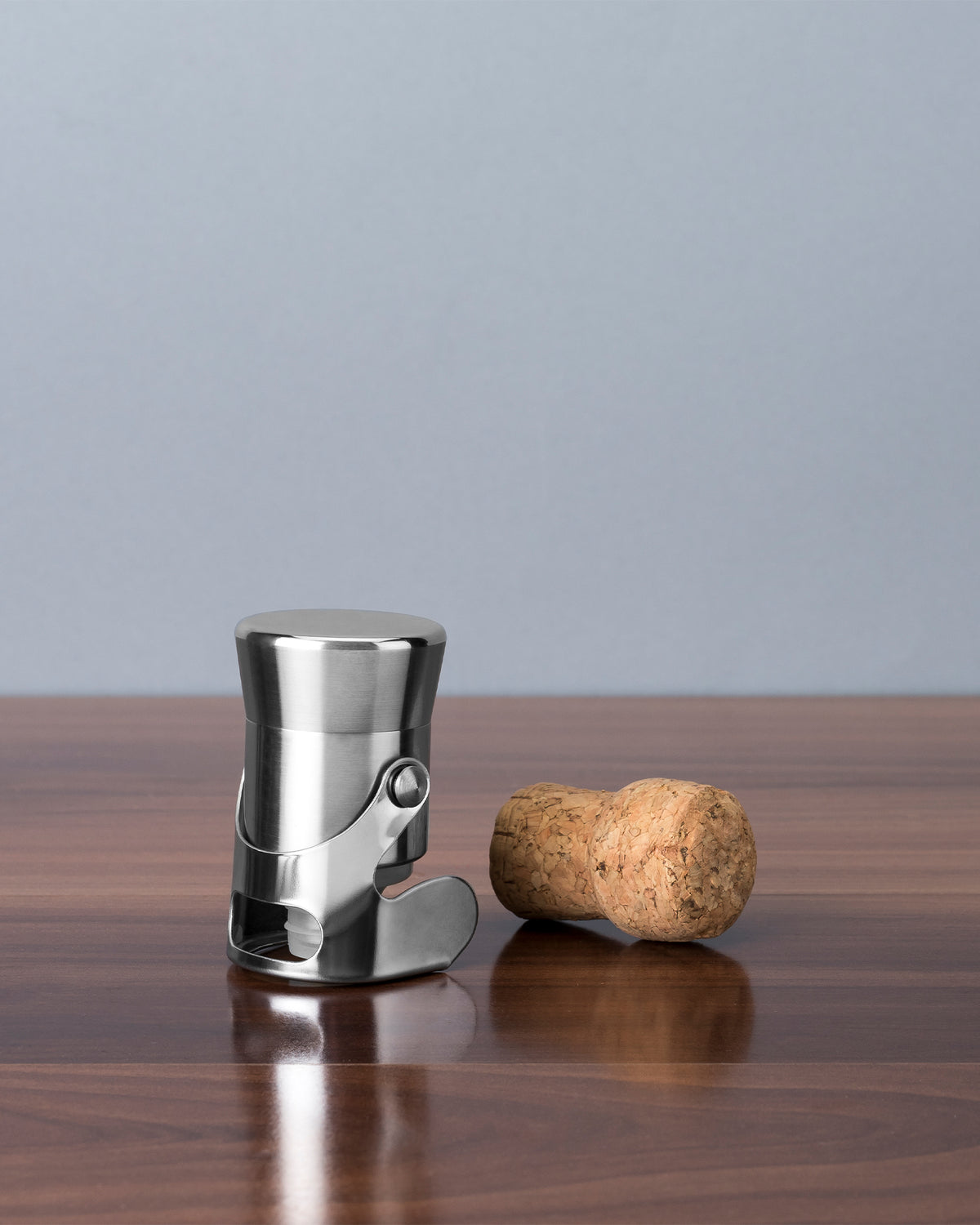 Stainless Steel Heavyweight Champagne Stopper