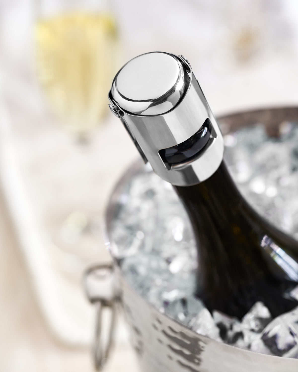 Stainless Steel Heavyweight Champagne Stopper