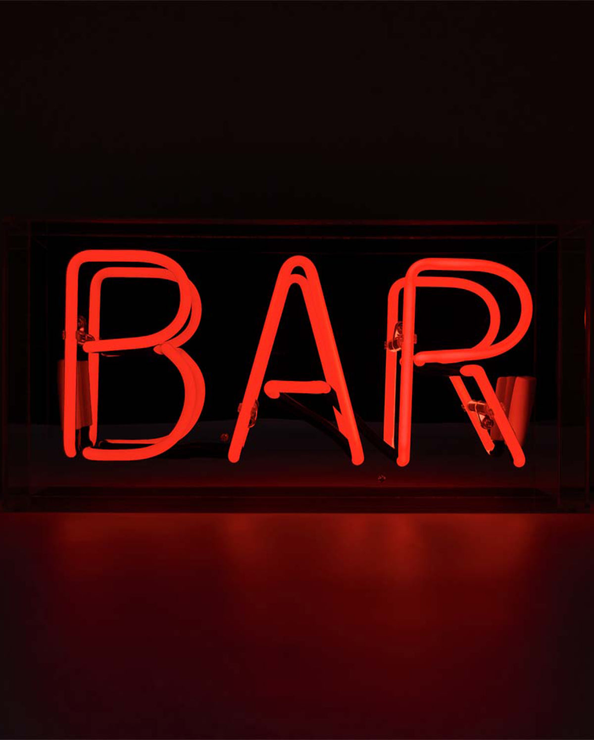 Acrylic Box Neon - Bar