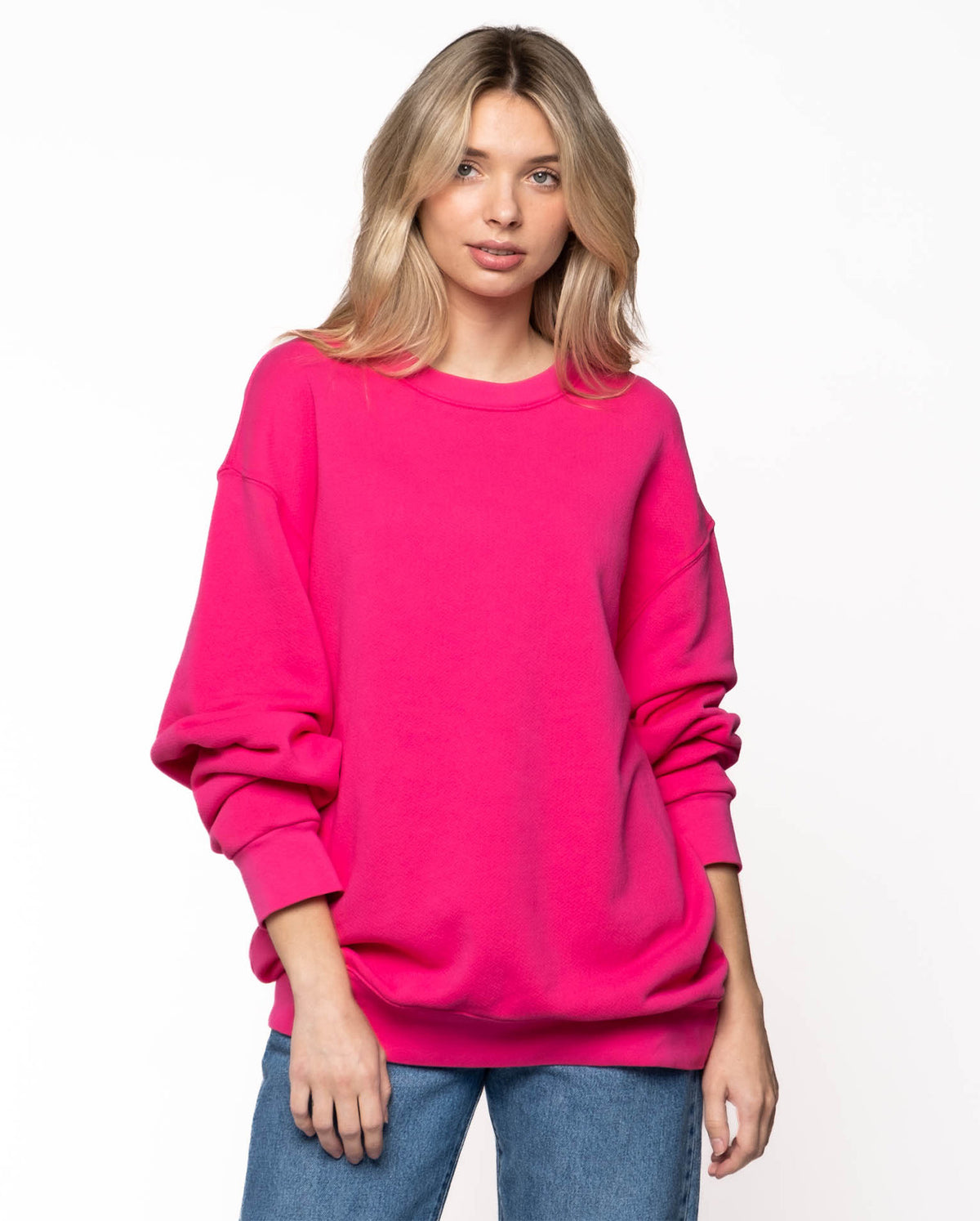 Pullover In Hot Pink