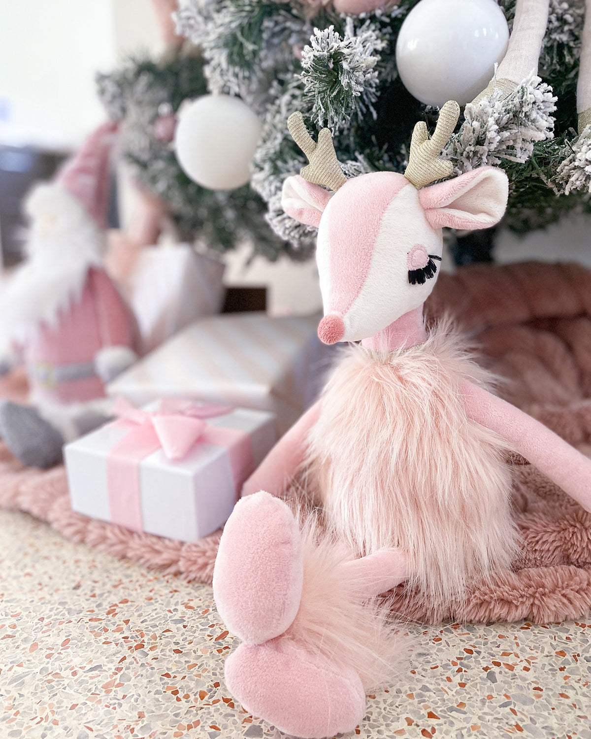 Freija The Pink Reindeer Doll