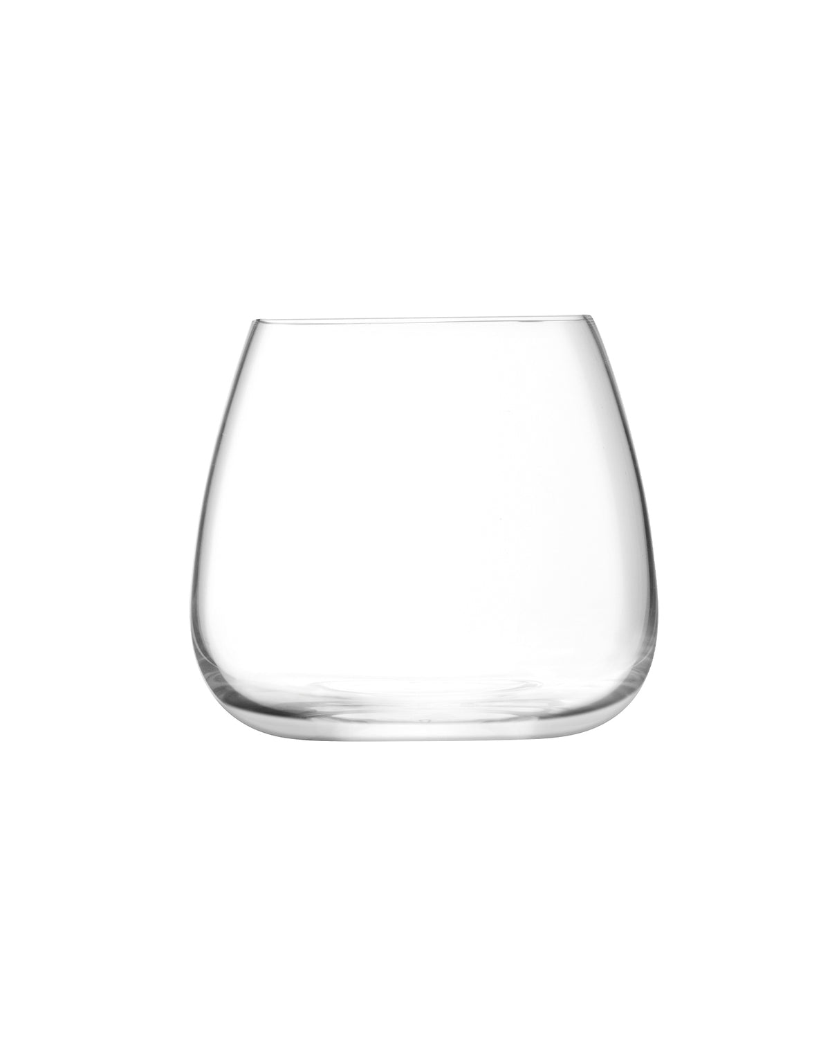 Wine Culture Stemless Wine Glass Set Of 2