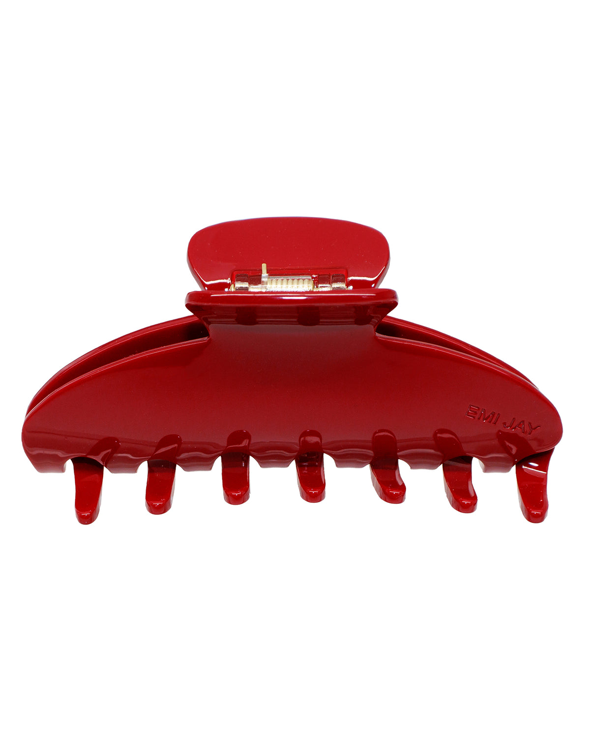 Big Effing Claw Clip: Cherry Kiss (Solid Red)