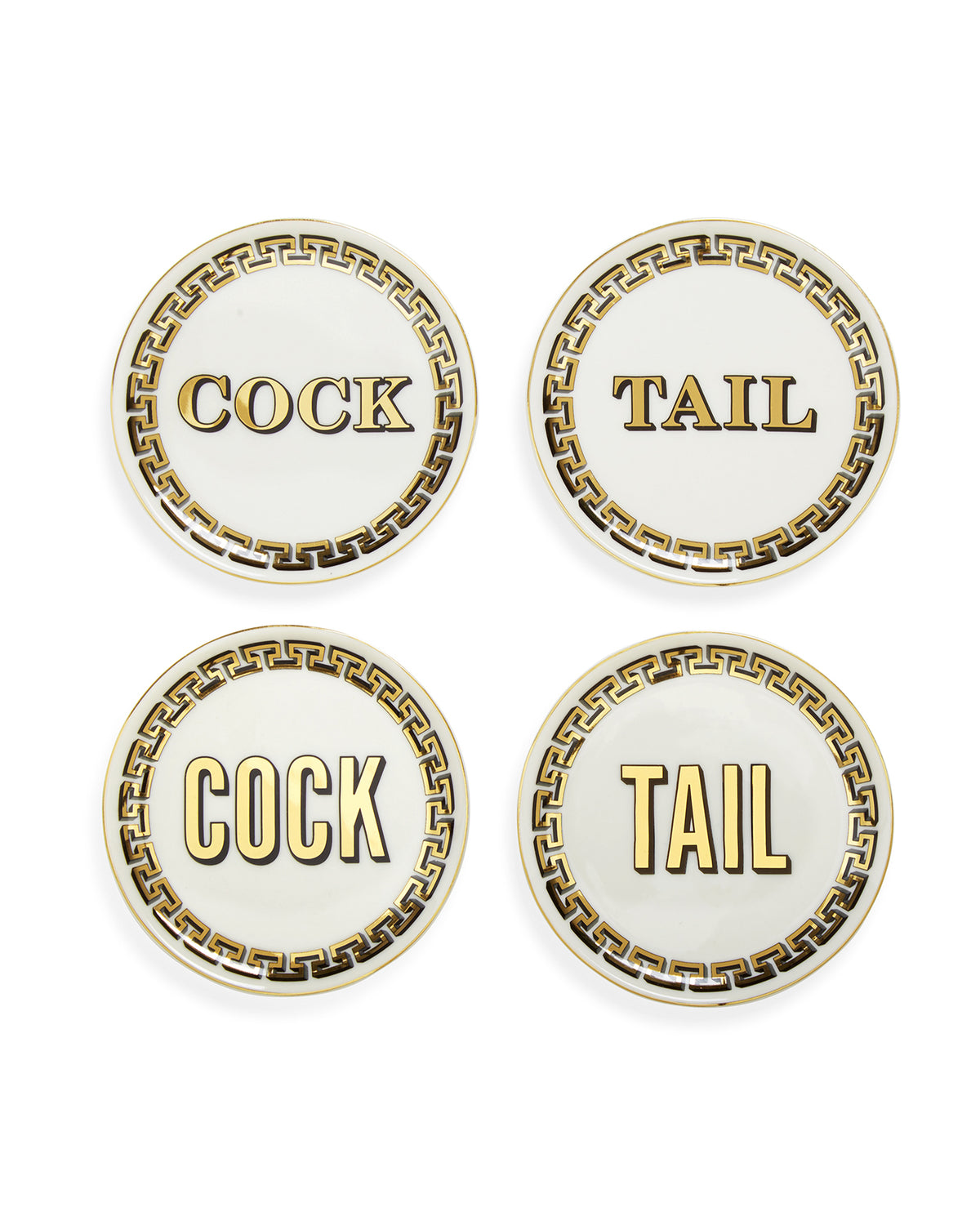Cock/Tail Coasters